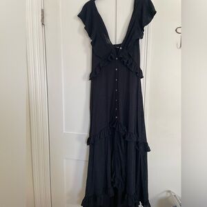 Free People Beach Midi Dress Size XS